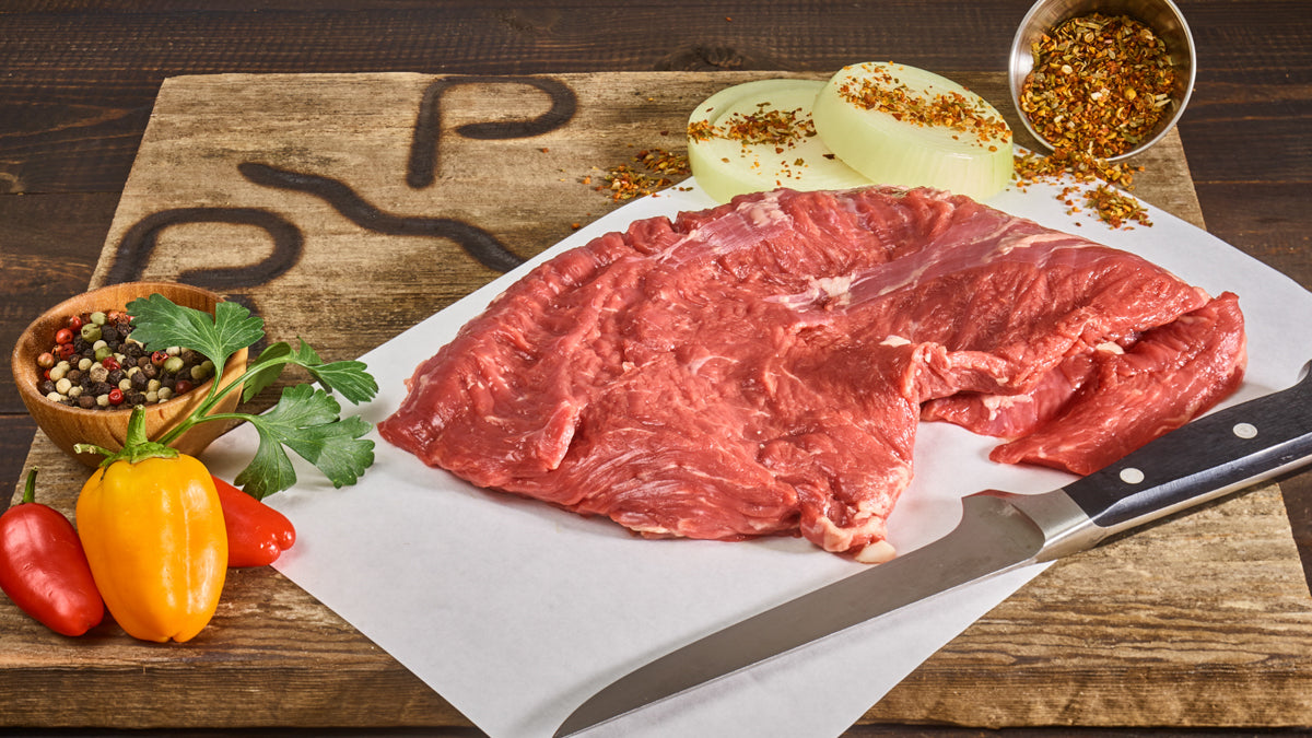 Flap Steaks/Bavette Steaks Pomponio Ranch Meat