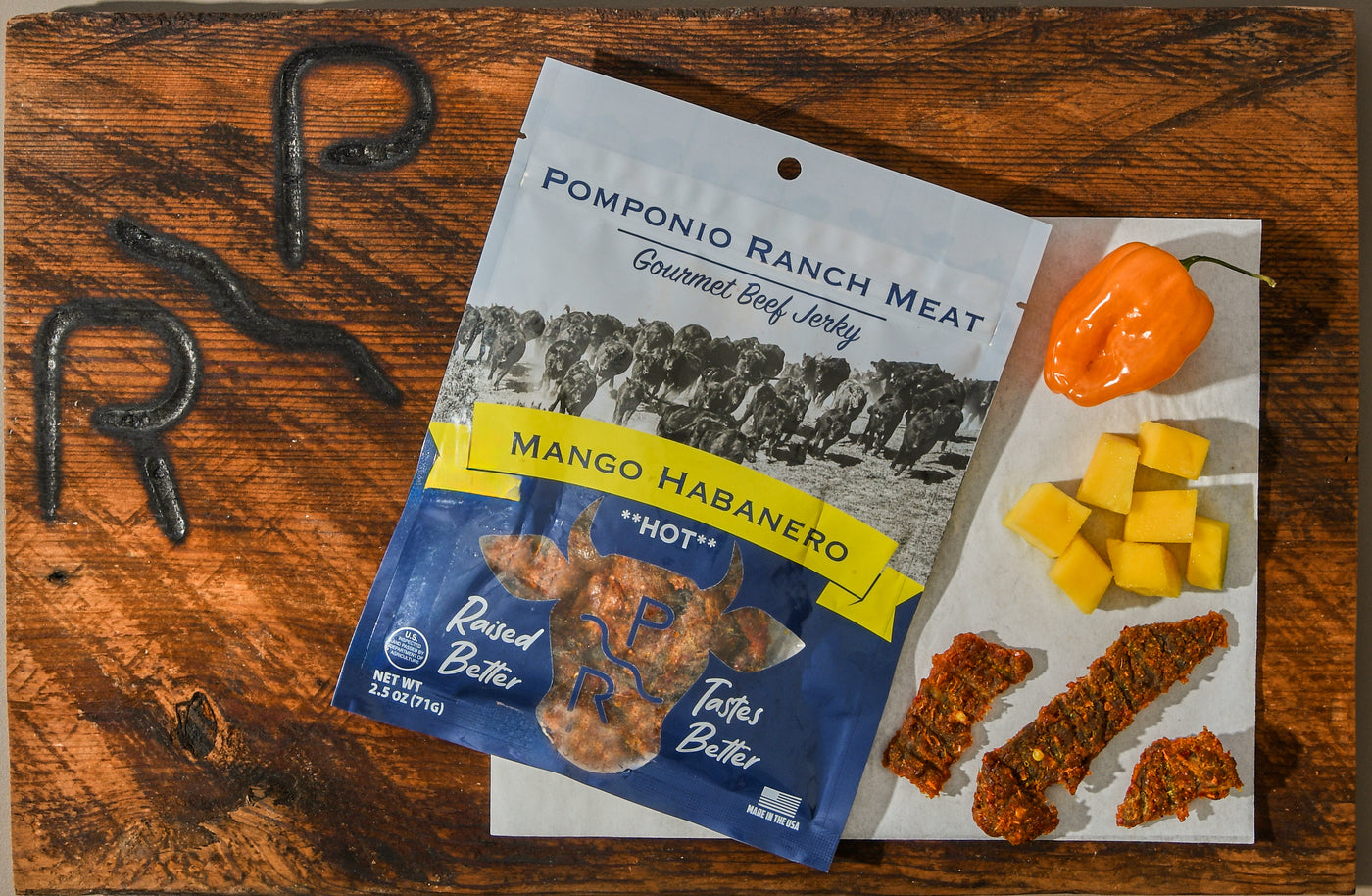 Angus Beef Jerky: Mango Habanero